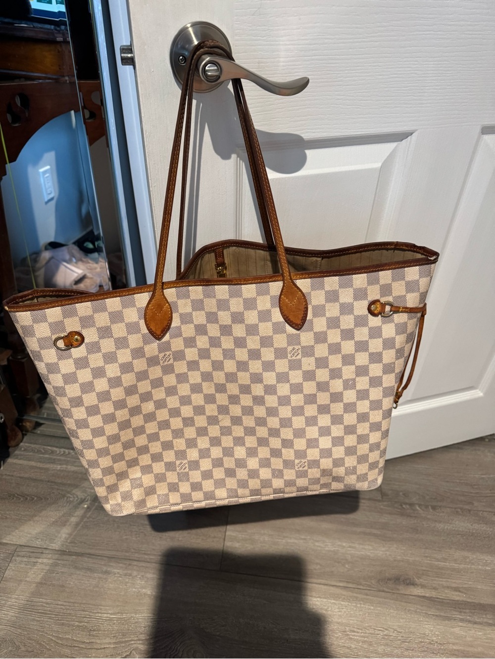 Louis Vuitton Damier azur neverful GM